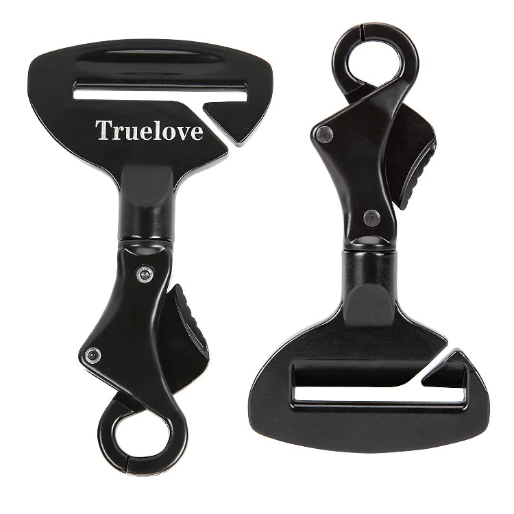 Truelove Portable Lightweight Aluminum Alloy Car Seat Belt Safety Buckle