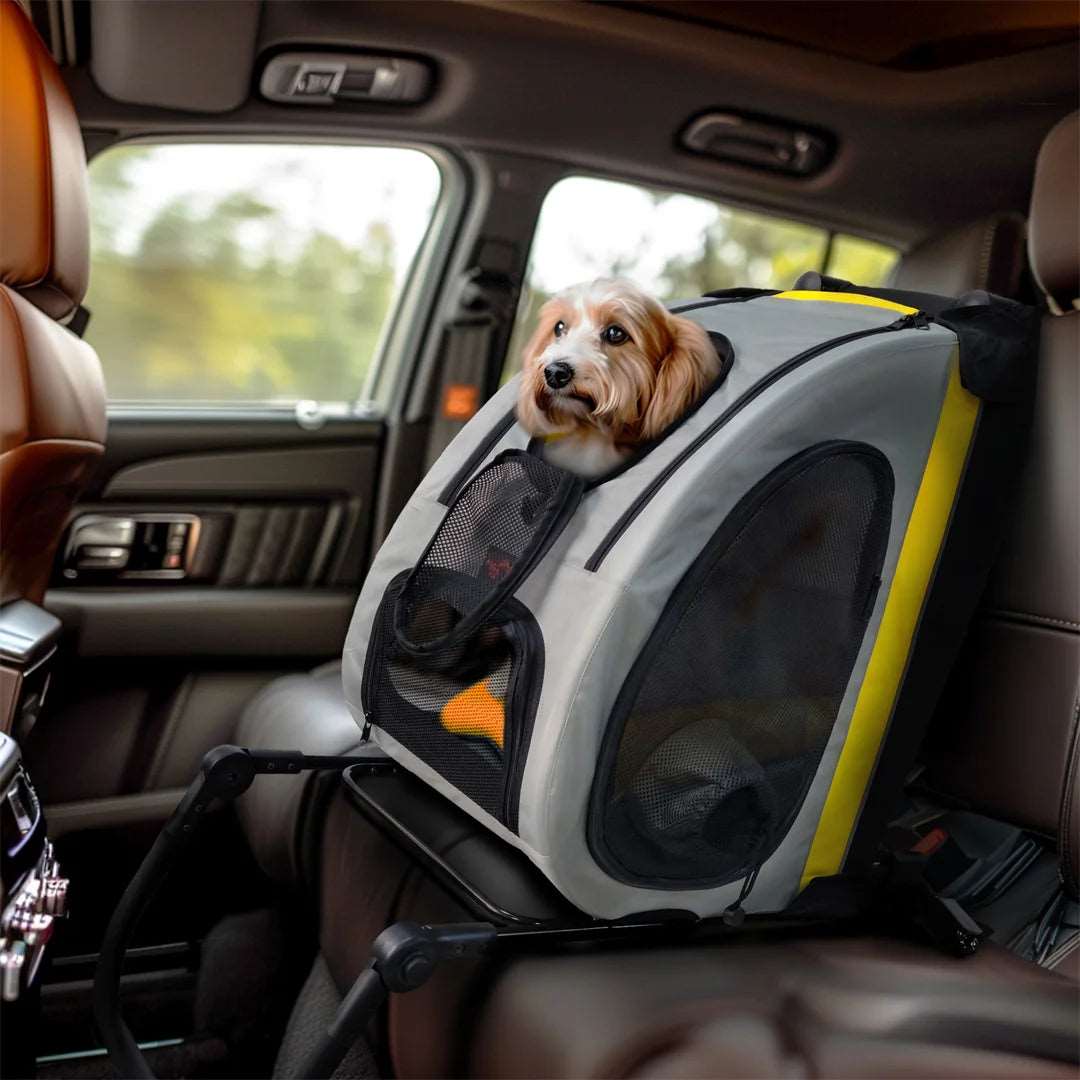 2 in 1 Portable Pet Stroller and Travel Car Seat Carrier for Small Dogs