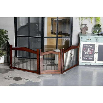 2-in-1 Configurable Pet Crate and Gate